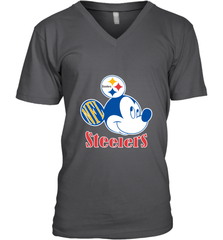 Nfl Pittsburgh Steelers Mickey Team Men's V-Neck Men's V-Neck - FordPhuMy