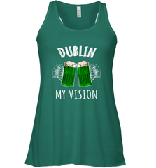 Dublin My Vision St Patrick's Day Women's Racerback Tank Women's Racerback Tank - FordPhuMy