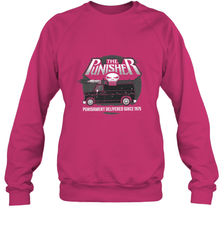 Marvel The Punisher Battle Van Since 1975 Crewneck Sweatshirt Crewneck Sweatshirt - FordPhuMy