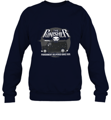 Marvel The Punisher Battle Van Since 1975 Crewneck Sweatshirt Crewneck Sweatshirt - FordPhuMy