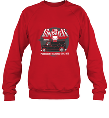 Marvel The Punisher Battle Van Since 1975 Crewneck Sweatshirt Crewneck Sweatshirt - FordPhuMy