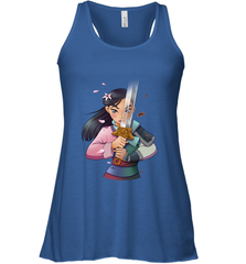 Disney Mulan Anime Half Girl Half Warrior Women's Racerback Tank Women's Racerback Tank - FordPhuMy