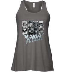 Marvel X Men Animated Series Halftone Retro 90s Women's Racerback Tank Women's Racerback Tank - FordPhuMy
