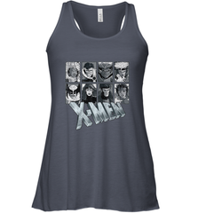 Marvel X Men Animated Series Halftone Retro 90s Women's Racerback Tank Women's Racerback Tank - FordPhuMy