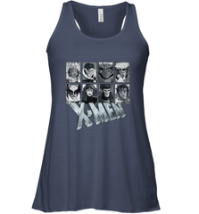 Marvel X Men Animated Series Halftone Retro 90s Women's Racerback Tank Women's Racerback Tank - FordPhuMy