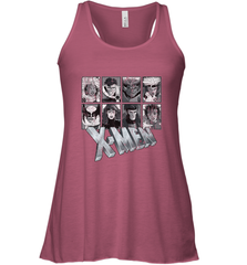 Marvel X Men Animated Series Halftone Retro 90s Women's Racerback Tank Women's Racerback Tank - FordPhuMy