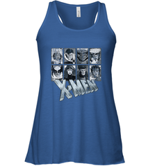 Marvel X Men Animated Series Halftone Retro 90s Women's Racerback Tank Women's Racerback Tank - FordPhuMy