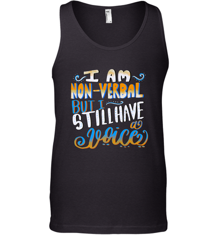 Special Needs NonVerbal Autism Awesome Men's Tank Top Men's Tank Top / Black / XS Men's Tank Top - FordPhuMy