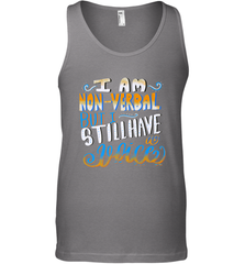 Special Needs NonVerbal Autism Awesome Men's Tank Top Men's Tank Top - FordPhuMy