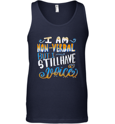 Special Needs NonVerbal Autism Awesome Men's Tank Top