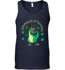 T Rex Dinosaur St. Patrick's Day Irish Funny Men's Tank Top Men's Tank Top - FordPhuMy