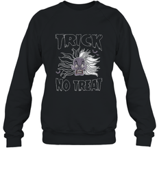 Disney Dalmatians Cruella Trick No Treat Halloween Crewneck Sweatshirt