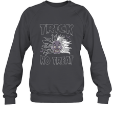 Disney Dalmatians Cruella Trick No Treat Halloween Crewneck Sweatshirt Crewneck Sweatshirt - FordPhuMy