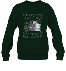 Disney Dalmatians Cruella Trick No Treat Halloween Crewneck Sweatshirt Crewneck Sweatshirt - FordPhuMy