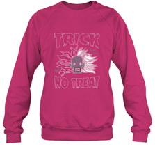 Disney Dalmatians Cruella Trick No Treat Halloween Crewneck Sweatshirt Crewneck Sweatshirt - FordPhuMy