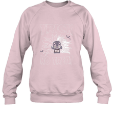 Disney Dalmatians Cruella Trick No Treat Halloween Crewneck Sweatshirt Crewneck Sweatshirt - FordPhuMy