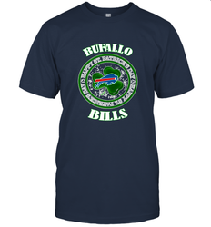 NFL Buufalo Bills Logo Happy St Patrick's Day Men's T-Shirt