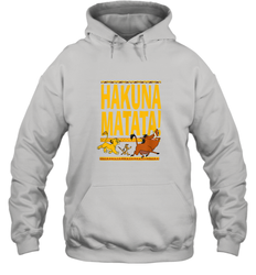 Disney Lion King Classic Hakuna Crew Men and Women Hooded Sweatshirt