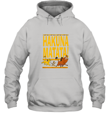 Disney Lion King Classic Hakuna Crew Men and Women Hooded Sweatshirt Men and Women Hooded Sweatshirt - FordPhuMy