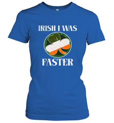 Irish I Was Faster Funny Running St Patricks Day Women's T-Shirt Women's T-Shirt - FordPhuMy