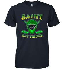 Saint Hat Tricks Ice Hockey Funny St Patricks Day Gift Men's Premium T-Shirt Men's Premium T-Shirt - FordPhuMy