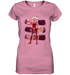 Star Wars Forces of Destiny Ahsoka Panels Women's V-Neck T-Shirt Women's V-Neck T-Shirt - FordPhuMy
