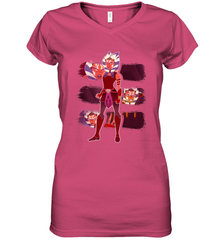Star Wars Forces of Destiny Ahsoka Panels Women's V-Neck T-Shirt Women's V-Neck T-Shirt - FordPhuMy