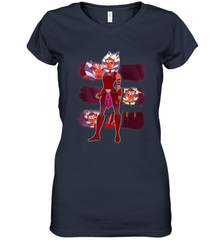 Star Wars Forces of Destiny Ahsoka Panels Women's V-Neck T-Shirt Women's V-Neck T-Shirt - FordPhuMy