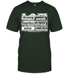 I am strong, fearless wise Best Novelty Gift Wing Inspirational Quote Men's T-Shirt Men's T-Shirt - FordPhuMy