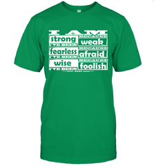 I am strong, fearless wise Best Novelty Gift Wing Inspirational Quote Men's T-Shirt Men's T-Shirt - FordPhuMy