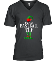 I'm The Baseball Elf Matching Family Pajama Christmas Men's V-Neck Men's V-Neck - FordPhuMy