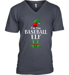 I'm The Baseball Elf Matching Family Pajama Christmas Men's V-Neck Men's V-Neck - FordPhuMy