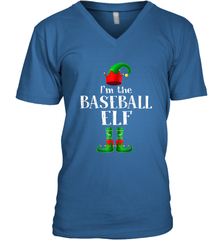I'm The Baseball Elf Matching Family Pajama Christmas Men's V-Neck Men's V-Neck - FordPhuMy