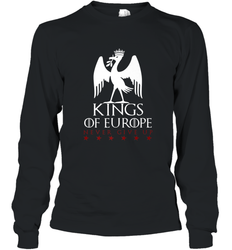 Kings of Europe Never Give Up 2019 Liverpool Long Sleeve T-Shirt