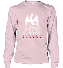 Kings of Europe Never Give Up 2019 Liverpool Long Sleeve T-Shirt Long Sleeve T-Shirt - FordPhuMy