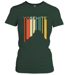 Yosemite National Park Retro Half Dome El Capitan Cali Women's T-Shirt Women's T-Shirt - FordPhuMy
