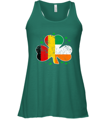 Irish German Flag Shamrock St Patricks Shirts Women's Racerback Tank Women's Racerback Tank - FordPhuMy
