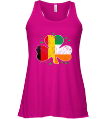 Irish German Flag Shamrock St Patricks Shirts Women's Racerback Tank Women's Racerback Tank - FordPhuMy