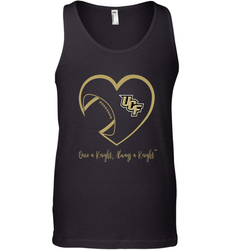 UCF Knights Football Inside Heart  Team  Apparel Men's Tank Top