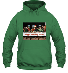 Comics Style Funny Christmas Happy Birthday Jesus Hooded Sweatshirt Hooded Sweatshirt - FordPhuMy