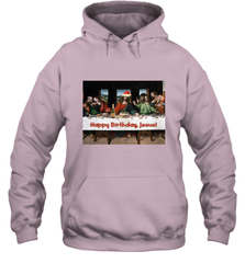 Comics Style Funny Christmas Happy Birthday Jesus Hooded Sweatshirt Hooded Sweatshirt - FordPhuMy