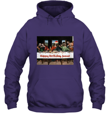 Comics Style Funny Christmas Happy Birthday Jesus Hooded Sweatshirt Hooded Sweatshirt - FordPhuMy