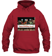 Comics Style Funny Christmas Happy Birthday Jesus Hooded Sweatshirt Hooded Sweatshirt - FordPhuMy