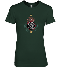 NBA Toronto Raptors Logo merry Christmas gilf Women's Premium T-Shirt Women's Premium T-Shirt - FordPhuMy