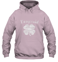 Vintage Fitzgerald Irish Shamrock St Patty's Day Hooded Sweatshirt Hooded Sweatshirt - FordPhuMy
