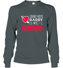 Kids Funny Valentine's Day Present For Your Little Girl, Daughter Long Sleeve T-Shirt Long Sleeve T-Shirt - FordPhuMy