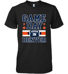 NFL Denver Co Game Day Football Home Team Colors Men's Premium T-Shirt Men's Premium T-Shirt - FordPhuMy