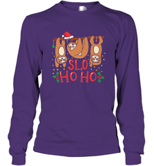 Sloth Christmas Long Sleeve T-Shirt Long Sleeve T-Shirt - FordPhuMy