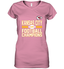 Kansas City Sideline Football _ The City Of Champions LIV Women's V-Neck T-Shirt Women's V-Neck T-Shirt - FordPhuMy