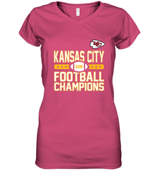 Kansas City Sideline Football _ The City Of Champions LIV Women's V-Neck T-Shirt Women's V-Neck T-Shirt - FordPhuMy